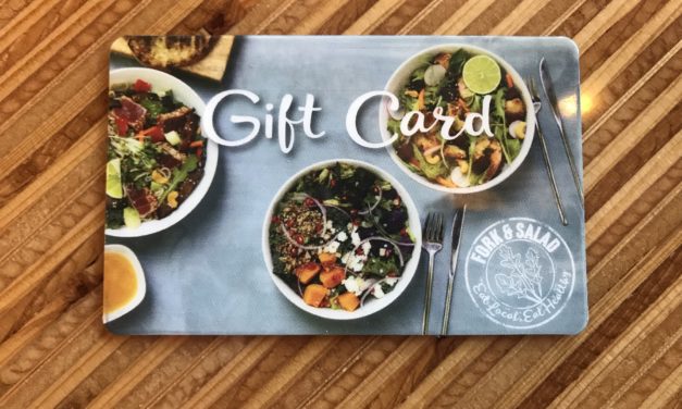 Give AND Receive at Fork & Salad!